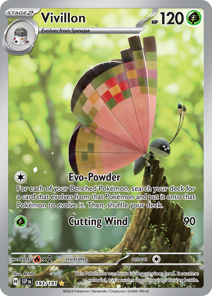 Vivillon - Surging Sparks