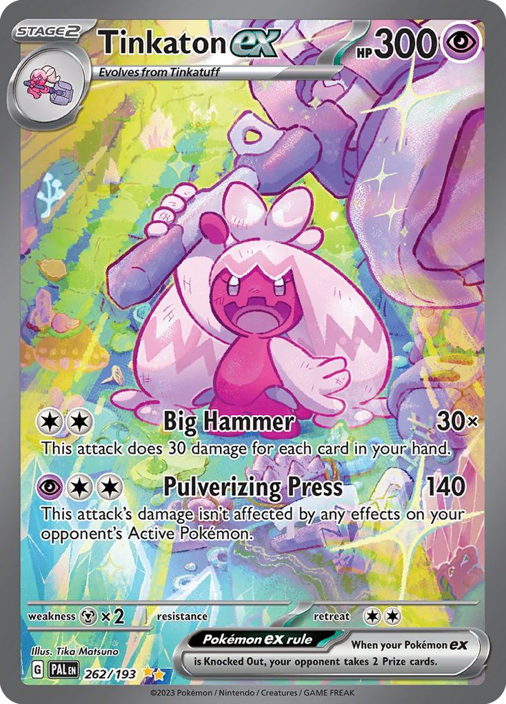 Tinkaton ex - Paldea Evolved