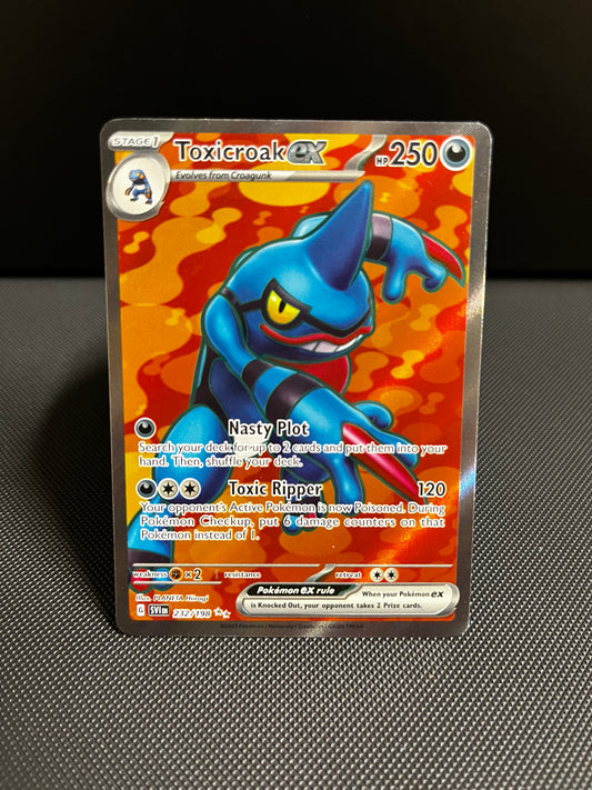 Toxicroak ex - Scarlet & Violet